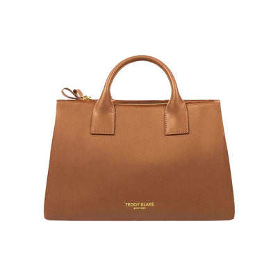 Teddy Blake Bella Palmelatto 12" Bag - Camel Brown