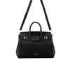 Teddy Blake Gigi Stampatto Gold 13" Bag - Black