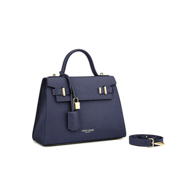 Teddy Blake Ava Gold 11" Bag - Blue Jeans