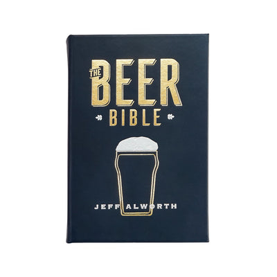 The Beer Bible Leather Keepsake Book