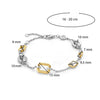 Ti Sento Milano Mixed Tokens Bracelet