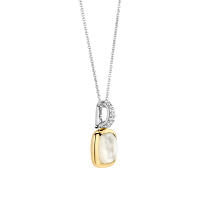 Ti Sento Milano Cushion Mother of Pearl Necklace