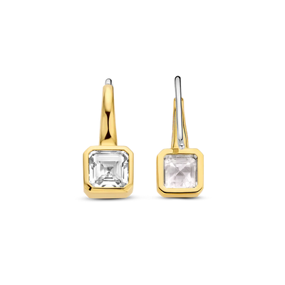 Ti Sento Milano Square Zirconia Hook Earrings