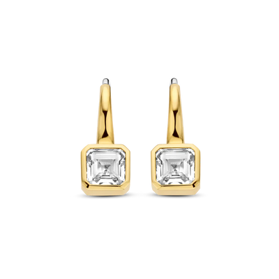 Ti Sento Milano Square Zirconia Hook Earrings