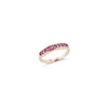 2mm half eternity band purple amethyst Jane Taylor