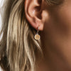 Anna Beck Classic Drop Disc Earrings