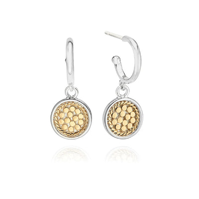 Anna Beck Classic Drop Disc Earrings