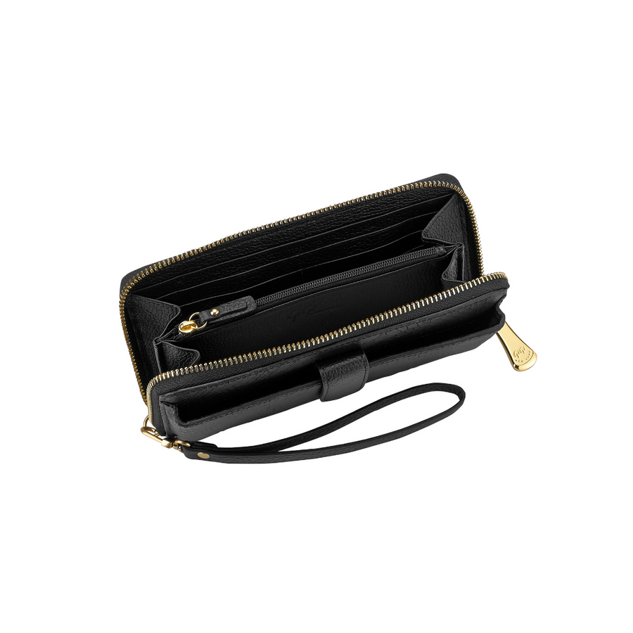 Gigi NY Python Leather Zip All-In-One Clutch - Desires by Mikolay