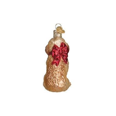 Old World Christmas Cockapoo Puppy Ornament