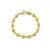 ARA 24k Diamond Bezel Set Bracelet