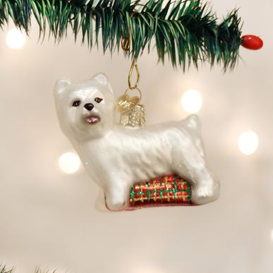 Old World Christmas Westie Ornament