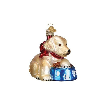 Old World Christmas Labrador Pup Ornament