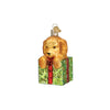 Old World Christmas Doodle Puppy Surprise Ornament