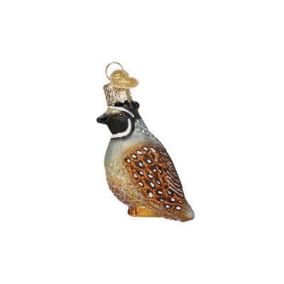 Old World Christmas Quail Ornament