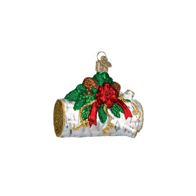 Old World Christmas Yule Log Ornament