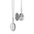 Monica Rich Kosann Oval Mosaic Locket in Silver