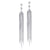 Scott Mikolay Monarch Collection Diamond Earring with Gold Tassel